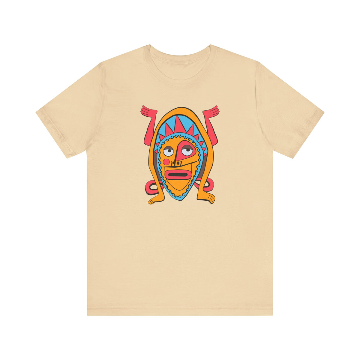 Enchanted Tiki Totem: Unisex Soft Cotton Tee