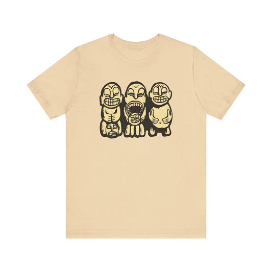Cannibal Trio Unisex Soft Cotton Tee