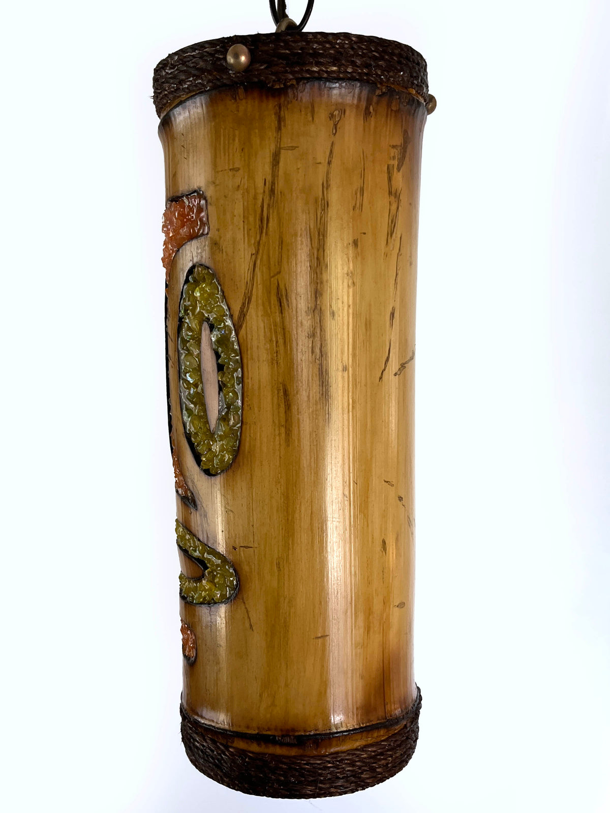 Mantis Lamp: Orchids of Hawaii style Tiki Lamp #02
