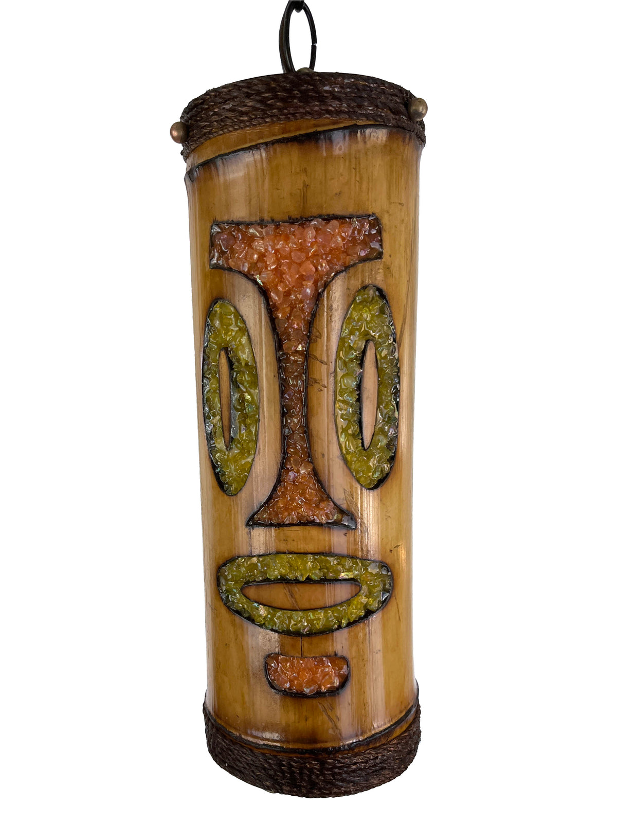 Mantis Lamp: Orchids of Hawaii style Tiki Lamp #02