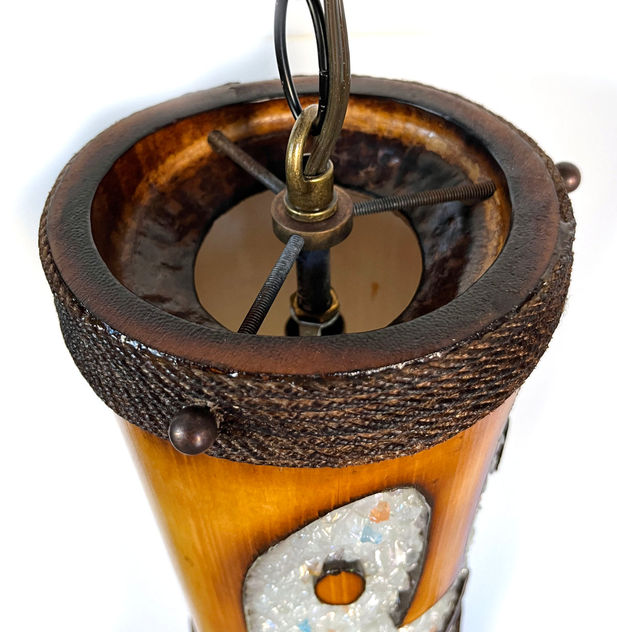 Baby Bob: Orchids of Hawaii type Tiki Bob Lamp #16