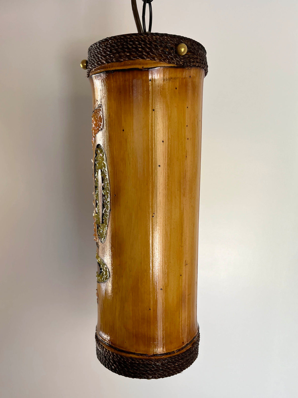 Mantis Lamp: Orchids of Hawaii style Tiki Lamp #01