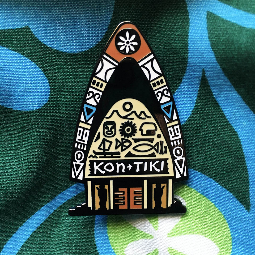 Kon-Tiki - Limited Edition Collectible Pin