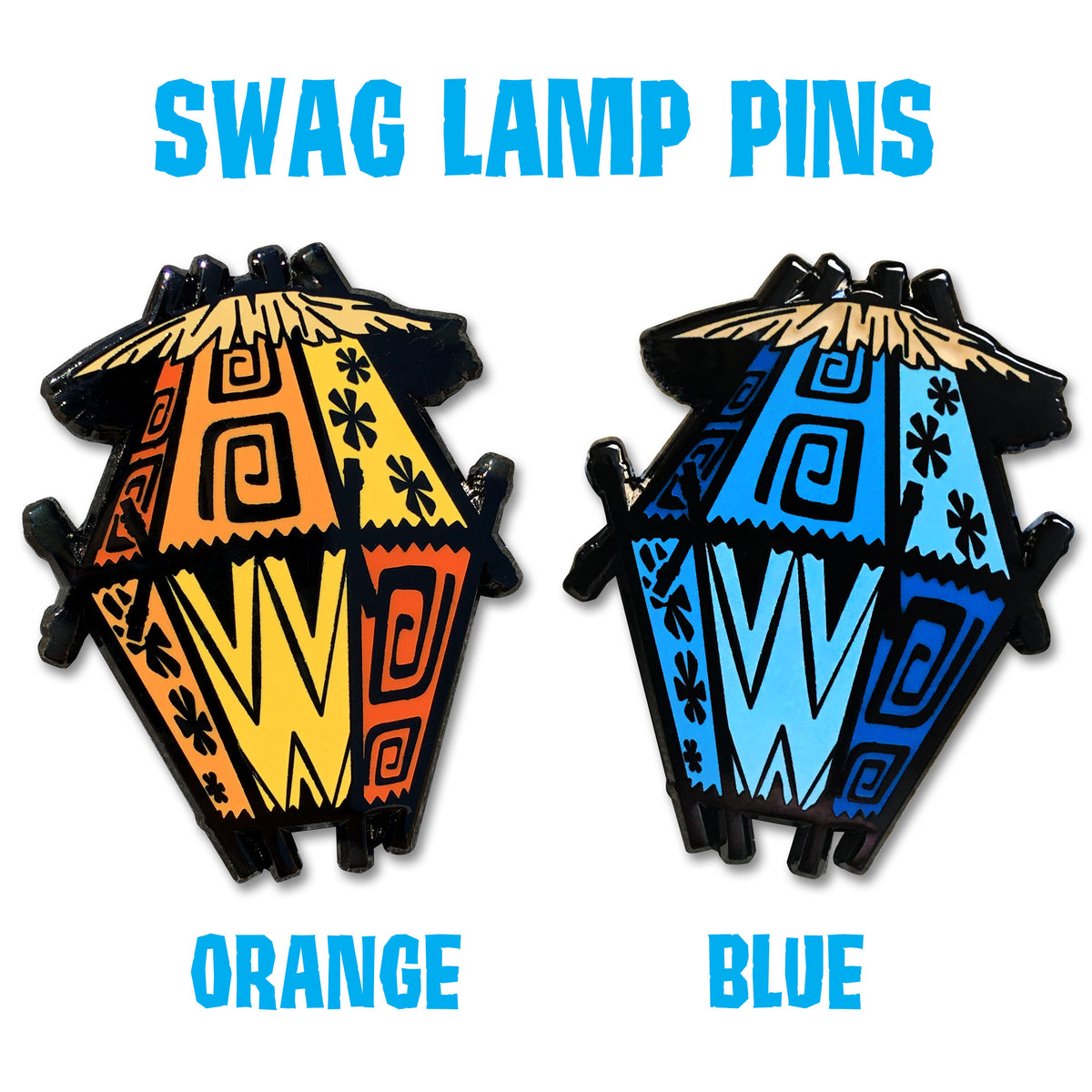 Tiki Swag Lamp - Limited Edition Collectible Pin