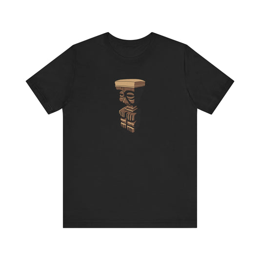 Tiki Barstool: Unisex Soft Cotton Tee