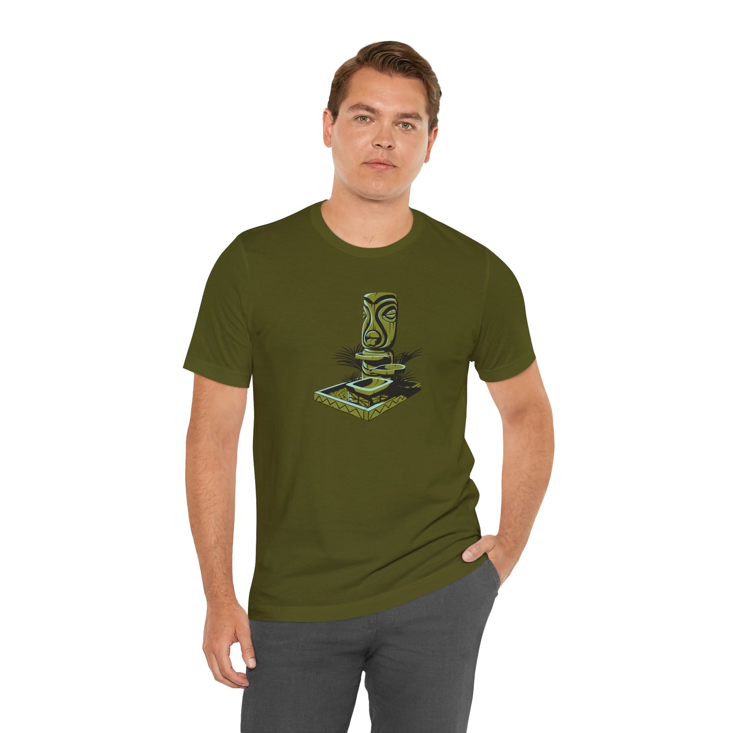 Mainlander Fountain: Unisex Soft Cotton Tee