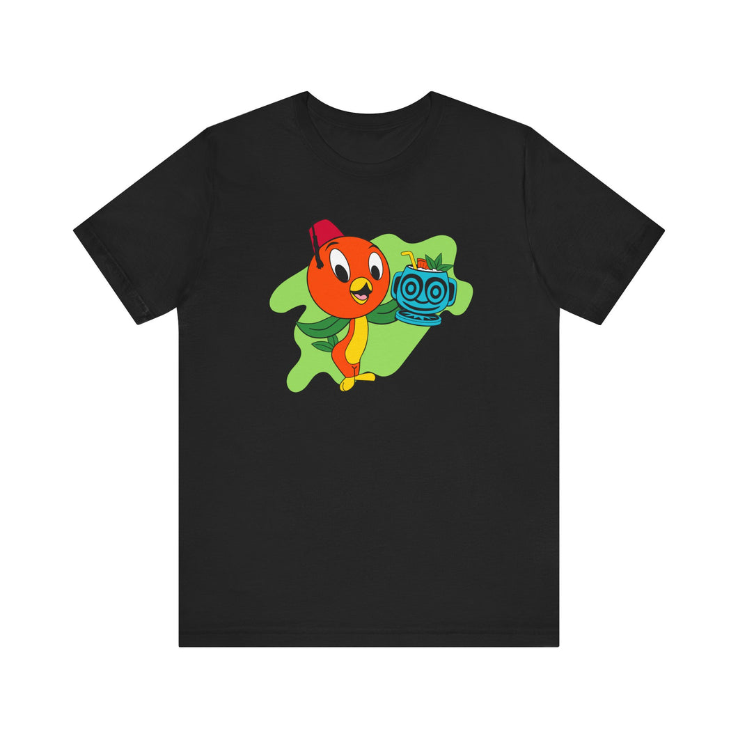 Orange Bird's Mai Tai - Unisex Soft Cotton Tee