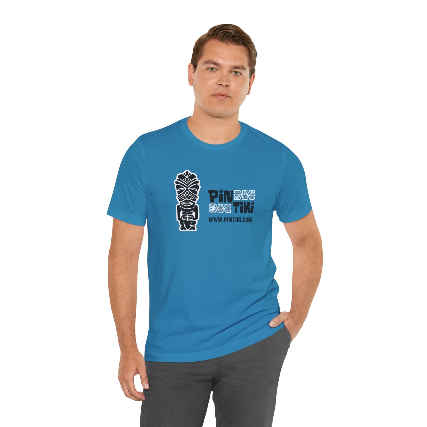 PinTiki Logo: Unisex Soft Cotton Tee