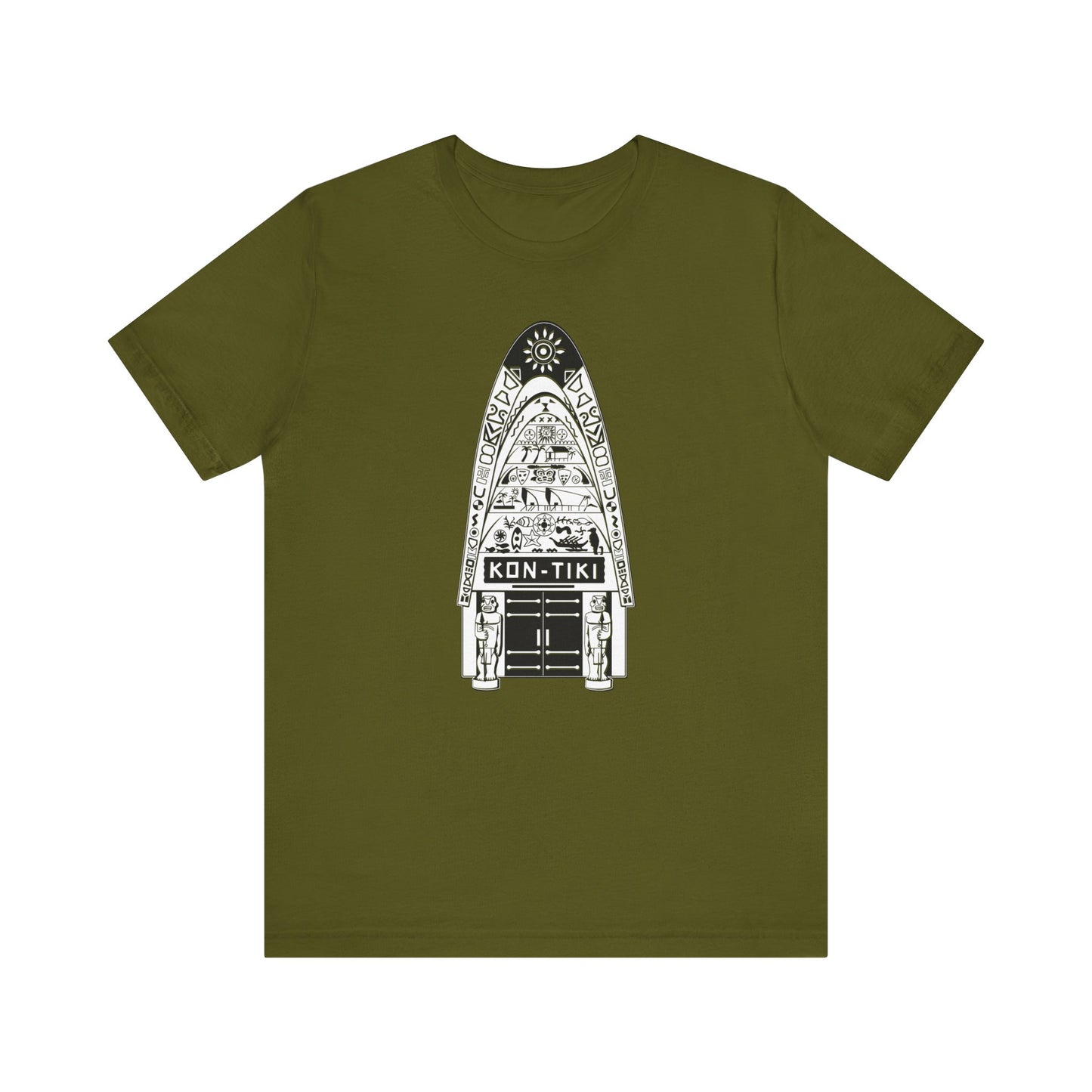 Kon-Tiki: Unisex Soft Cotton Tee
