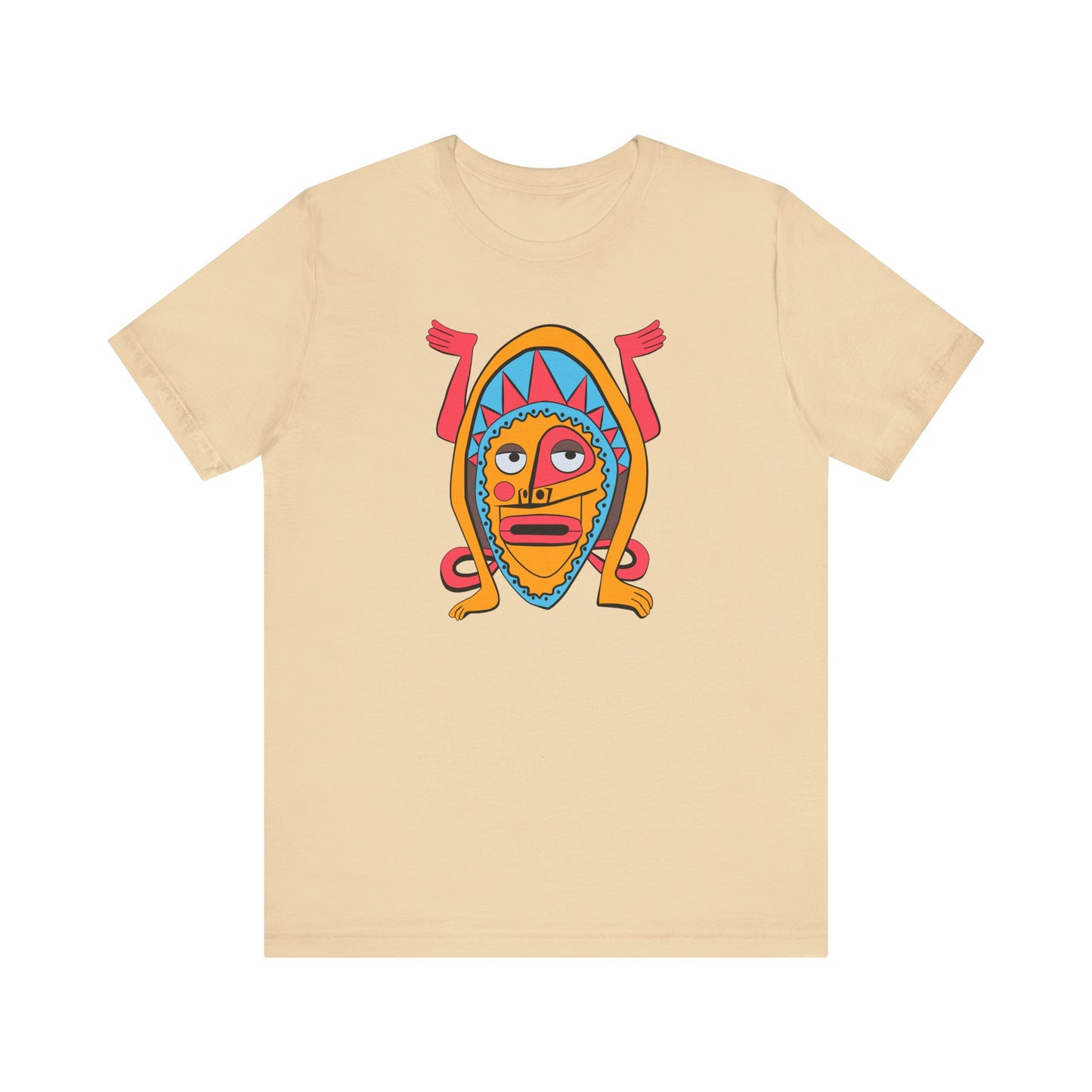 Enchanted Tiki Totem: Unisex Soft Cotton Tee