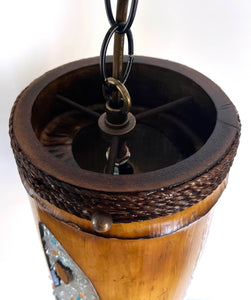 Baby Bob: Orchids of Hawaii type Tiki Bob Lamp #11