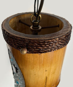 Baby Bob: Orchids of Hawaii type Tiki Bob Lamp #13