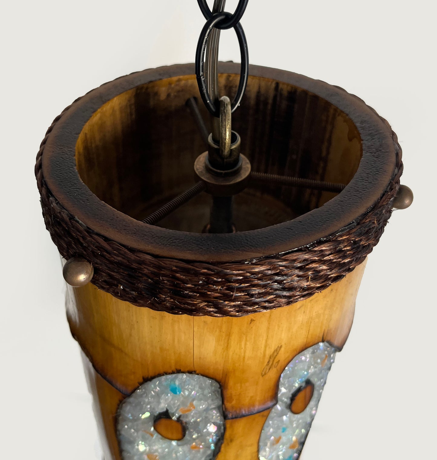 Baby Bob: Orchids of Hawaii type Tiki Bob Lamp #14
