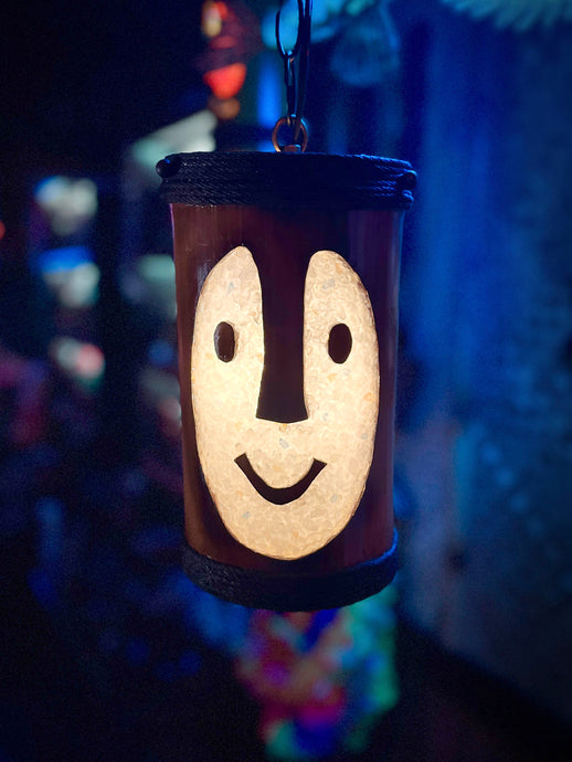 Baby Bob: Orchids of Hawaii type Tiki Bob Lamp #15