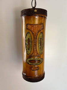 Mantis Lamp: Orchids of Hawaii style Tiki Lamp #01