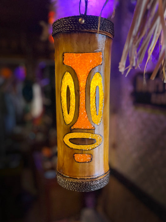 Mantis Lamp: Orchids of Hawaii style Tiki Lamp #01