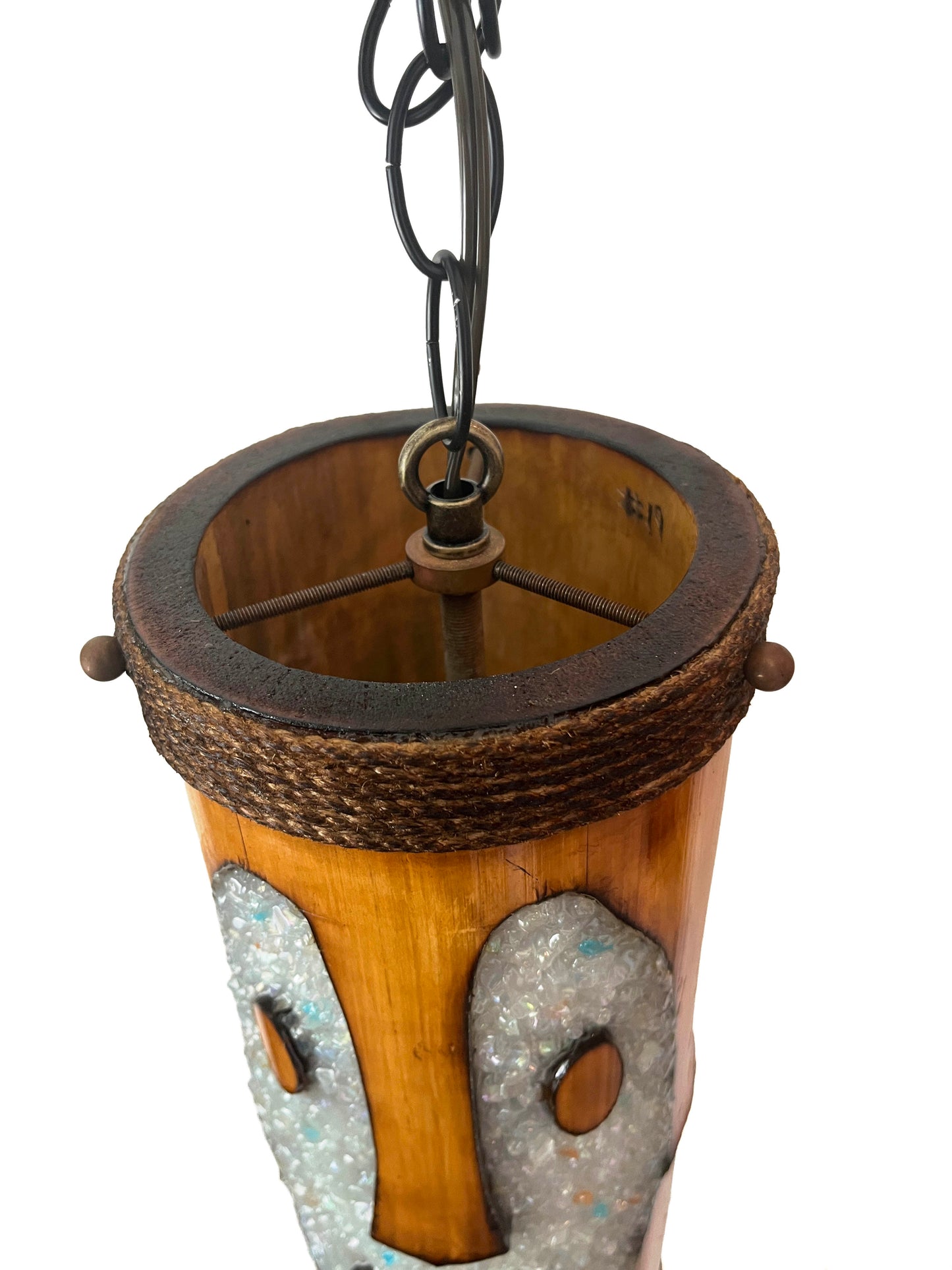 Baby Bob: Orchids of Hawaii type Tiki Bob Lamp #19