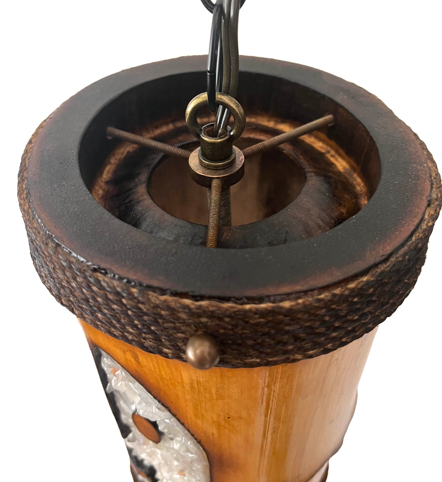 Baby Bob: Orchids of Hawaii type Tiki Bob Lamp #20