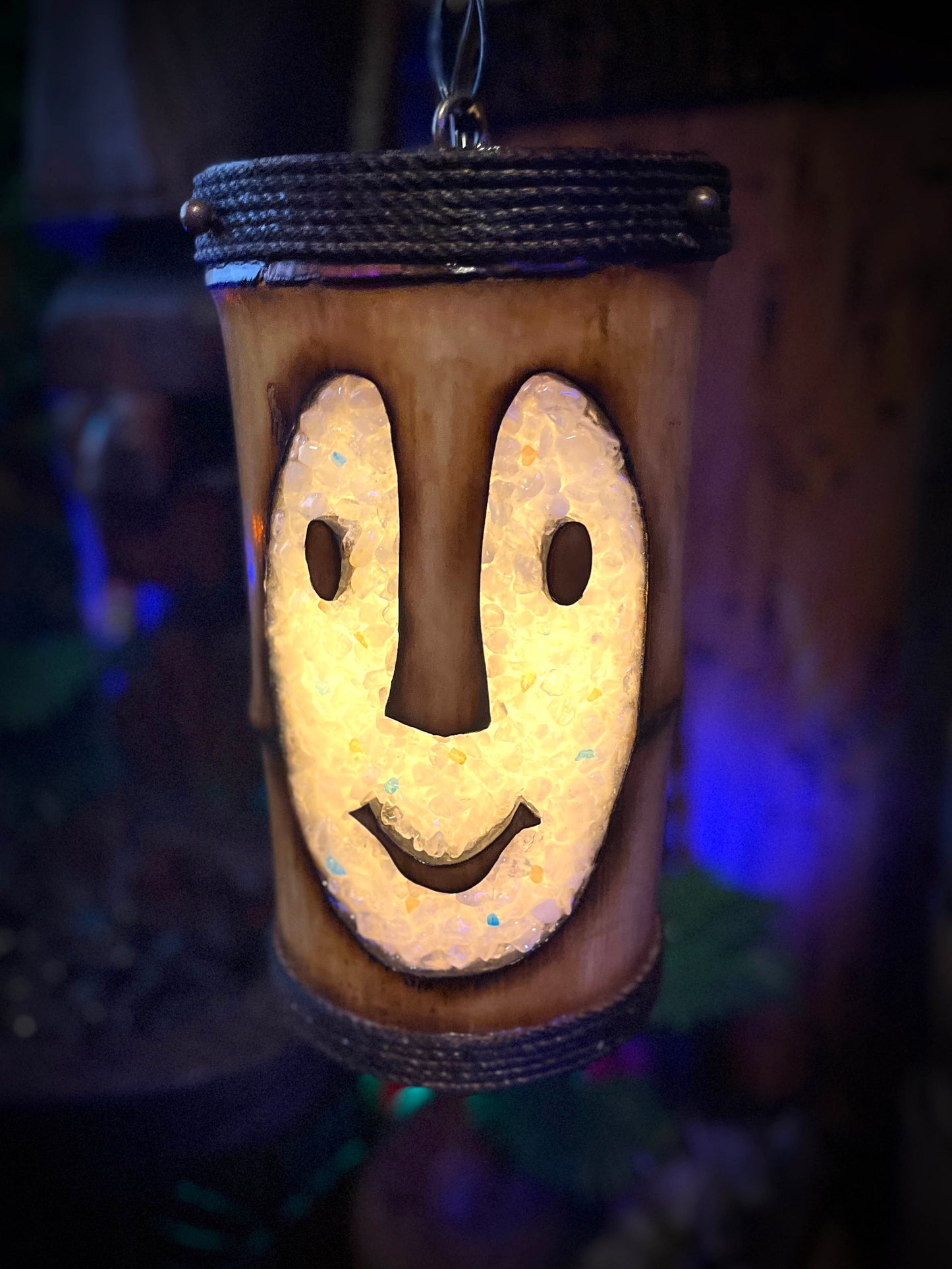 Baby Bob: Orchids of Hawaii type Tiki Bob Lamp #20