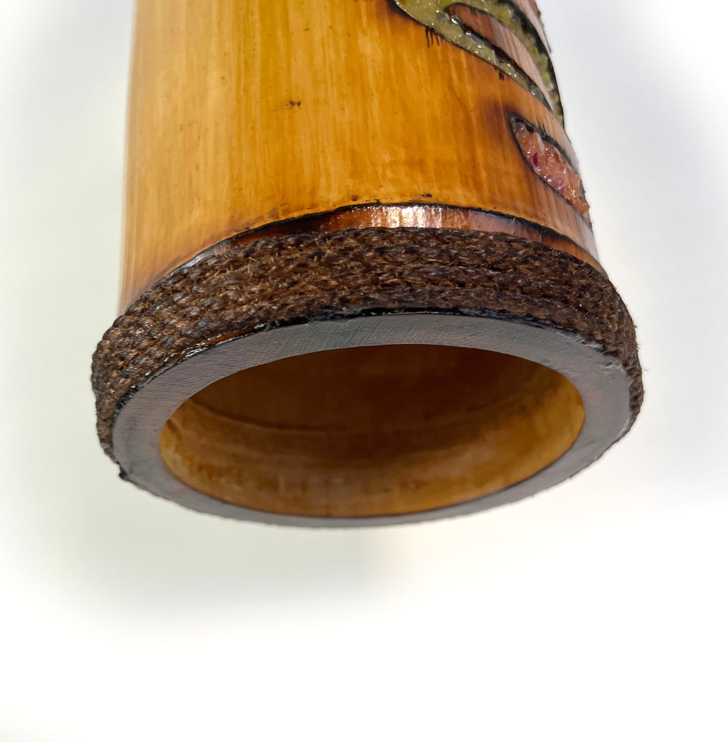 Mantis Lamp: Orchids of Hawaii style Tiki Lamp #03