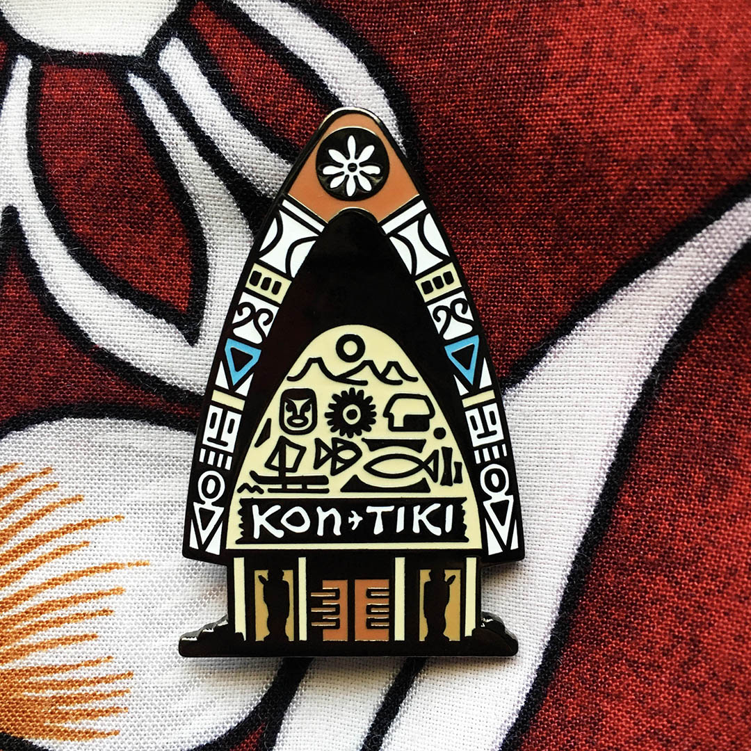 Kon-Tiki - Limited Edition Collectible Pin