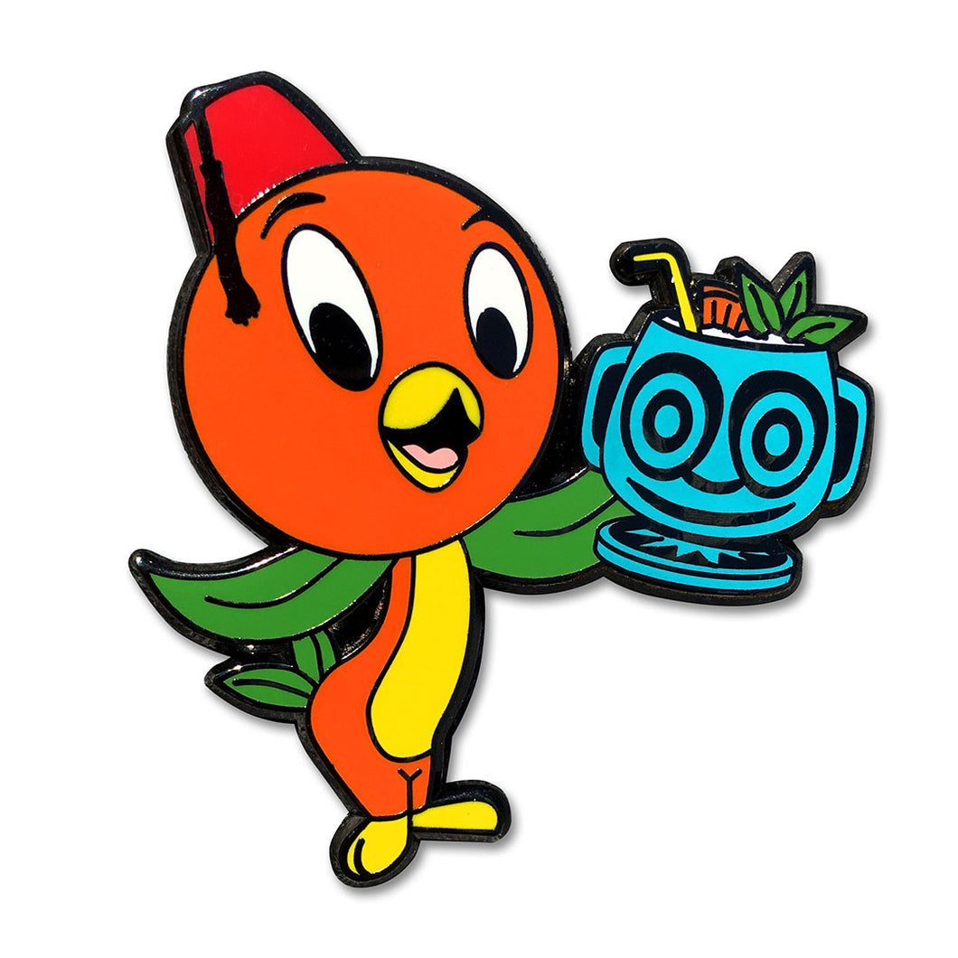 Orange Bird's Mai Tai - Limited Edition Collectible Pin